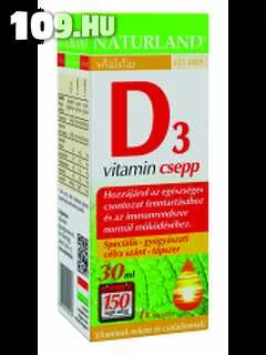 NATURLAND D3-vitamin csepp 30 ml