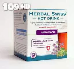 Herbal Swiss (forró italpor 16 gyógynövény kivonattal)